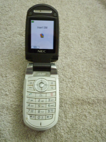 Nec e540 silver mobile - silver,