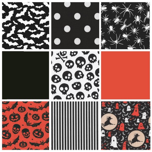 Halloween fabric half metre - halloween,