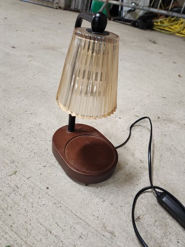 Vintage table lamp with - vintage,