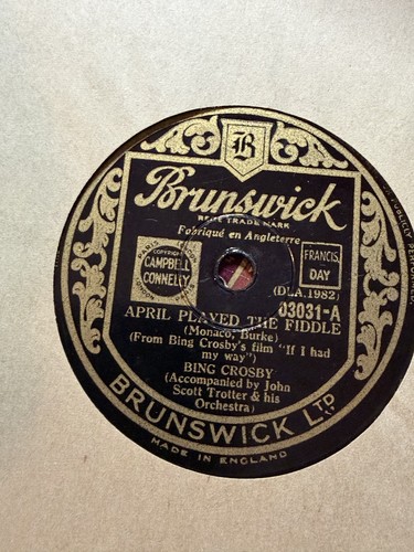 Bing crosby april played - bing,