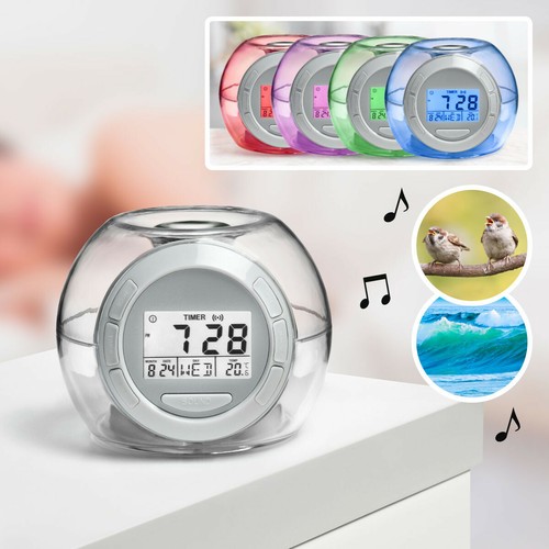 Alarm clock temperature - , date