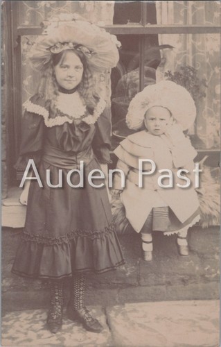 Rppc victorian edwardian - edwardian, girls