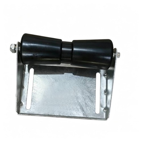 Trailer bracket with - trailer, rollers
