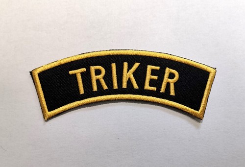 Triker embroiderd cloth - embroiderd, badge