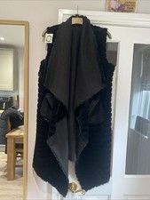 Faux Fur Reversible Long Line