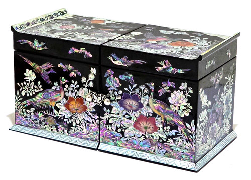 Korean mop inlaid lacquered - inlaid,