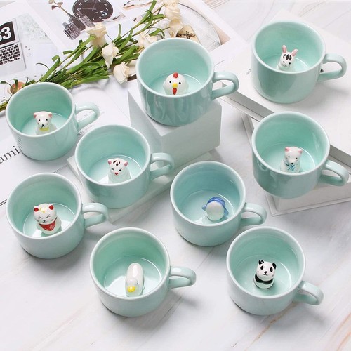 Cute animal figurine - cute, ceramic
