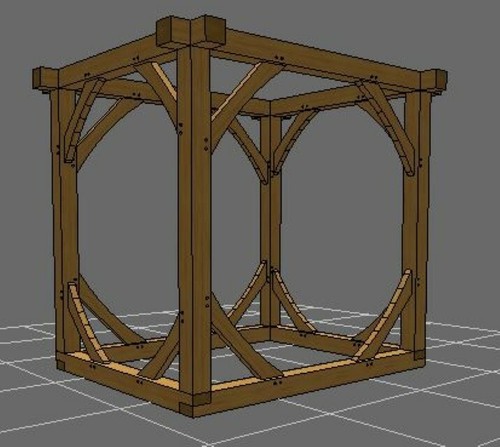 Oak garden office - garden,