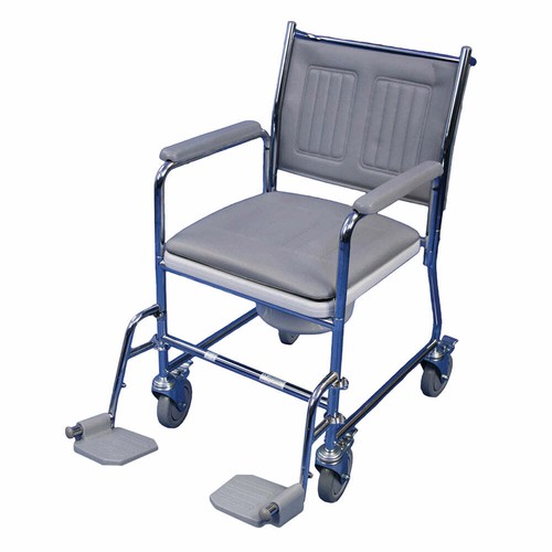 Mobile wheeled commode - commode,