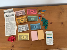 JOB LOT of old Monopoly spares