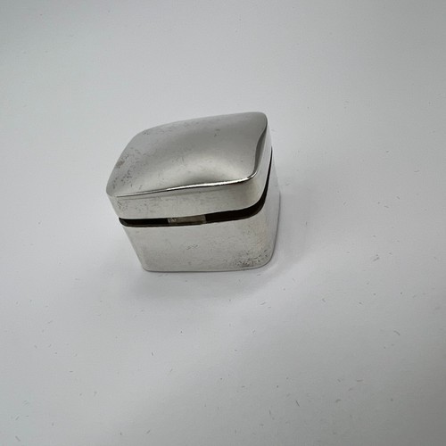 Snuff box solid - snuff, 925