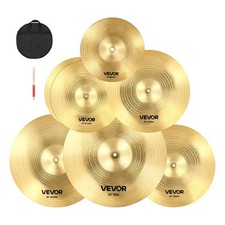VEVOR Cymbal Pack 6 Pieces