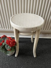 VINTAGE WOODEN PUB STOOL