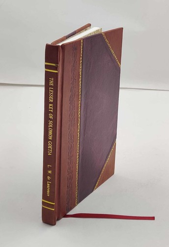 The lesser key solomon - lesser, of