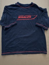 Tombolo x Boston Whaler Souvenir Terry Tee Large Navy Blue