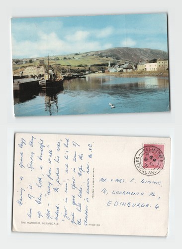 Postcard the harbour - postcard,