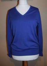 Uniqlo Jumper Indigo Navy V