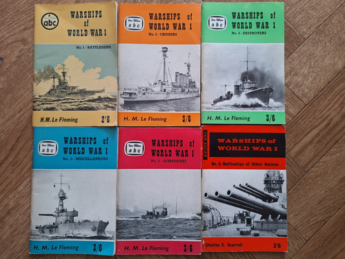 Warships world war 1 6 - world, no.1-6