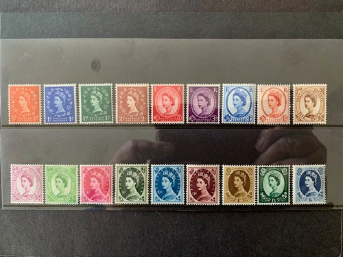 Great britain 1952 wilding - great, 1952-67