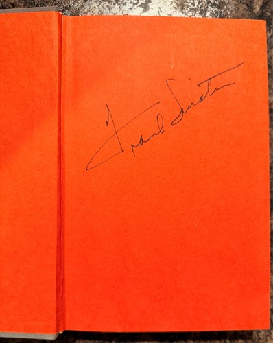 Frank sinatra rare - sinatra, signed