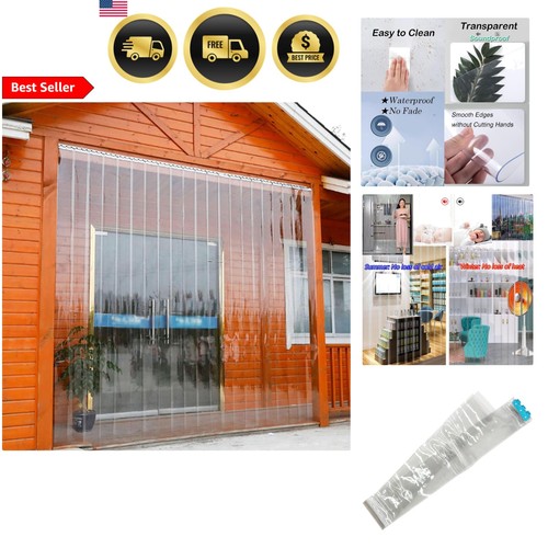 Plastic door curtain strips - plastic,