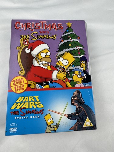 The simpsons christmas with - -, with/