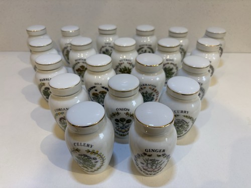 Franklin mint spice herb jar - franklin,