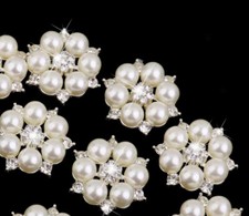 5xLARGE SILVER PEARL FANCY