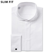 White Wing Collar Shirt Double