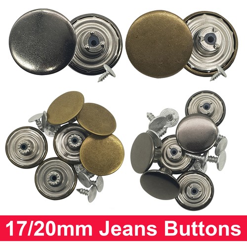 20mm jeans buttons - jeans,