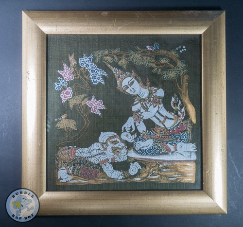 Vintage thai batik - thai, silk