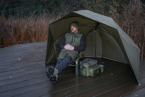 Korum progress graphite brolly - korum,