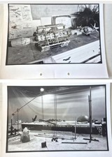 Terrahawks Gerry Anderson Original Spacehawk Model Scenery Set Production Photo