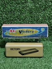 Vintage Victory Musical Harmonicas In Original Boxes x2