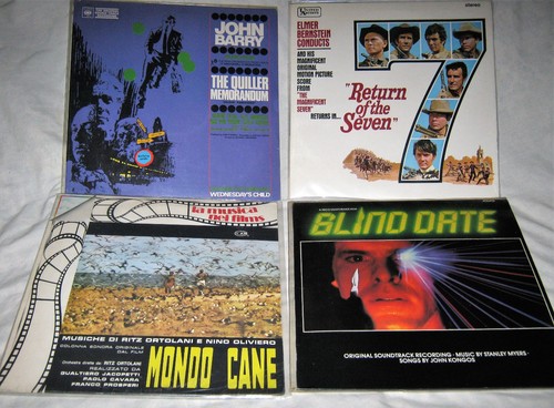 Vinyl lot records - records, film