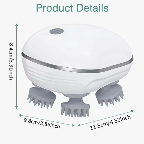 Electric scalp massager - scalp,