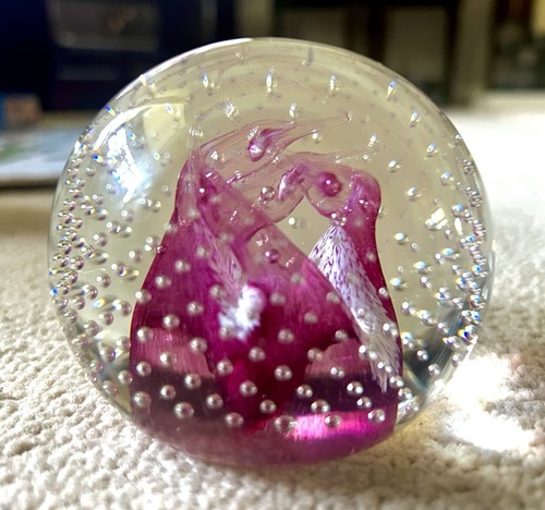 Caithness glass paperweight - glass,