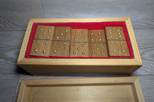 Wood Dominoes Tactile Home