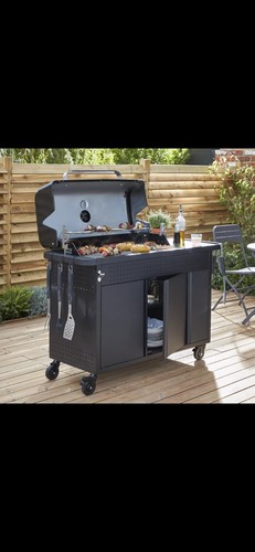 Goodhome rockwell charcoal bbq - goodhome,