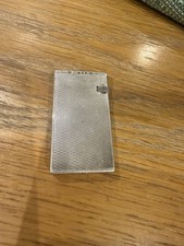 Rare Sterling silver 1930 Hallmarked Dunhill Mk1 Broadboy Lighter - Working