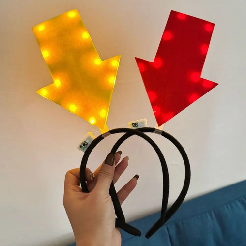 Light arrow headband - arrow,