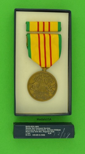 Vietnam service medal - vietnam, set