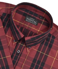 TOOTAL OXBLOOD 680 S/S CHECK