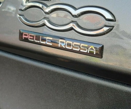 Pelle rossa car boot badge - pelle,