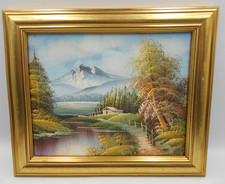 VINTAGE SMALL OIL PAINTING 12