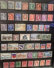 French stamp lot from - french,