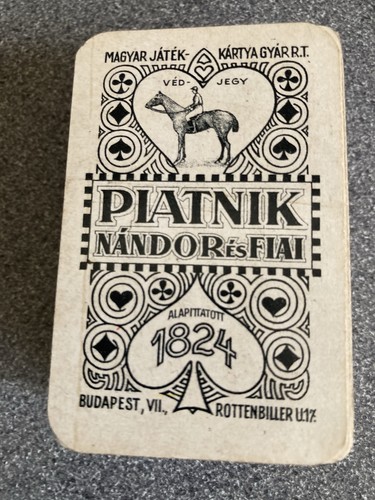 Very rare antique piatnik - rare,