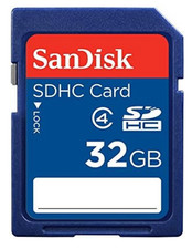 SanDisk 32GB SD Card SDXC SDHC Memory Card Class 4 32 GB For Digital Cameras