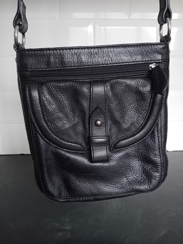 Leather clarks black handbag - clarks,