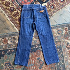 Rare 1970s/80s Wrangler Blue Bell Straight Leg Jeans. 30” W/30” L/UK 10-12.